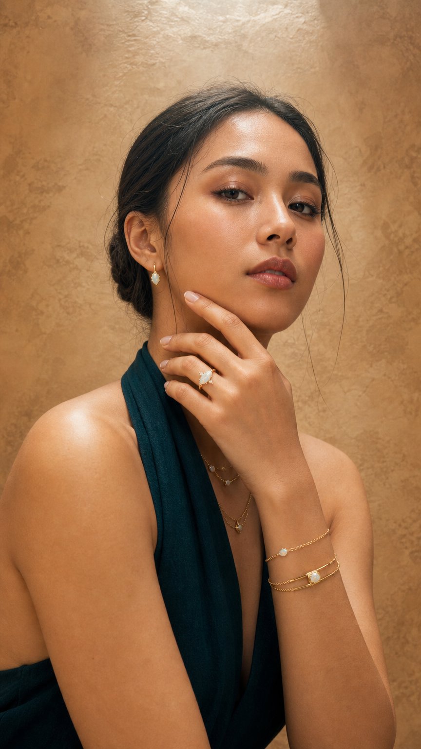 AI product shot of MURIEL RING