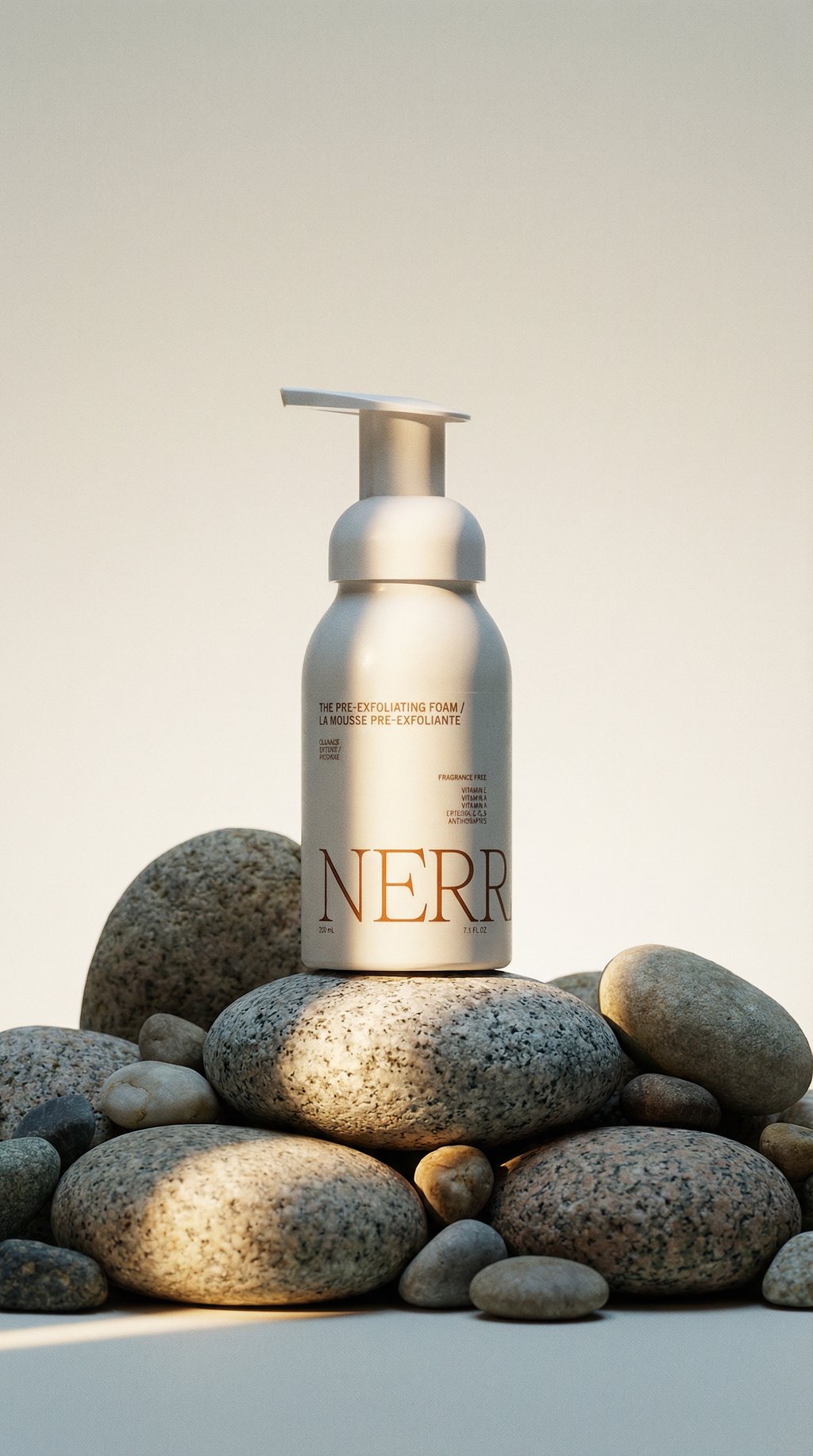 AI product shot of Pre-Exfoliating Foam