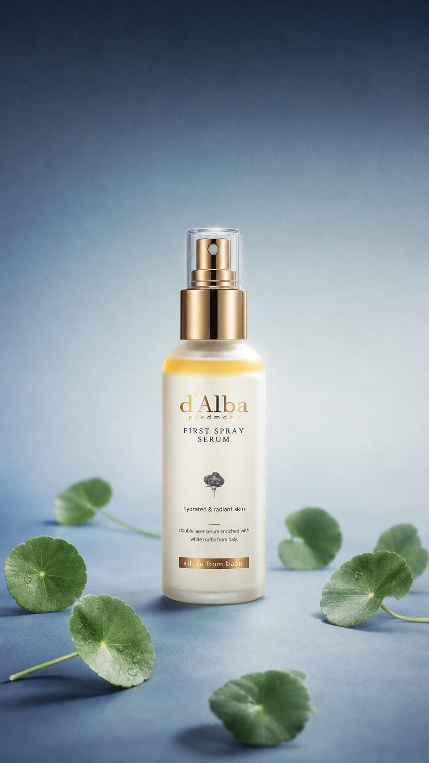 AI product shot of ホワイトトリュフ ファーストスプレーセラム (50ml/100ml)