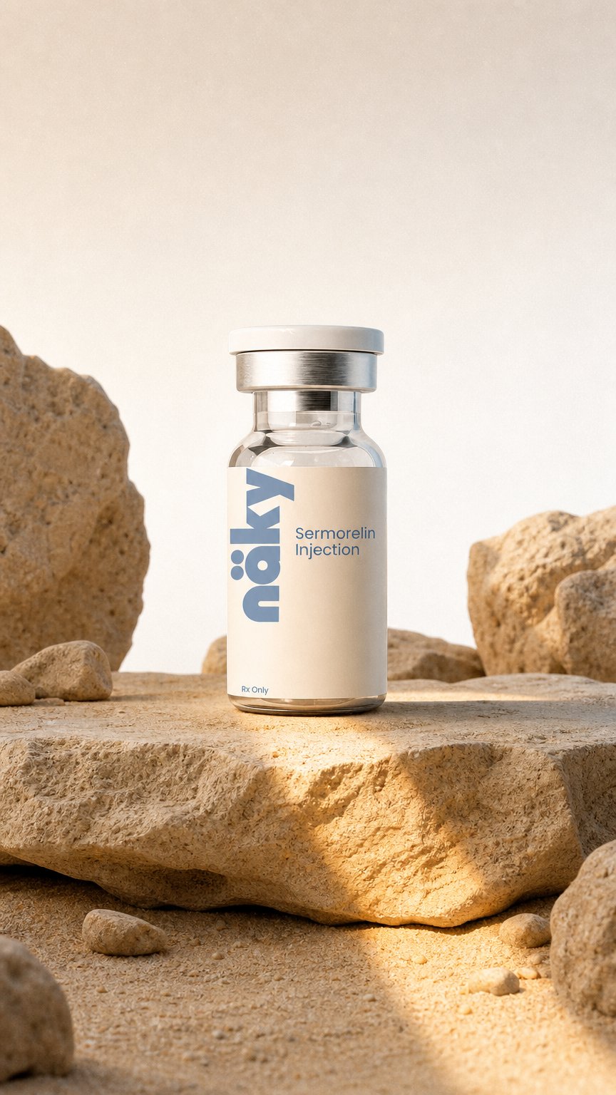 AI product shot of Sermorelin
