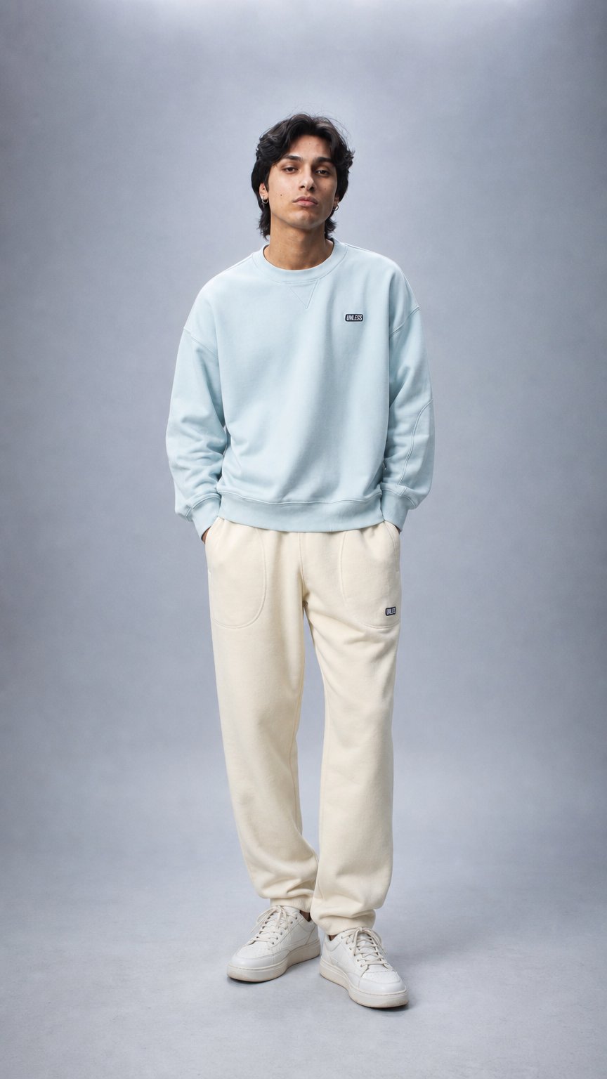 AI product shot of Lux Crew