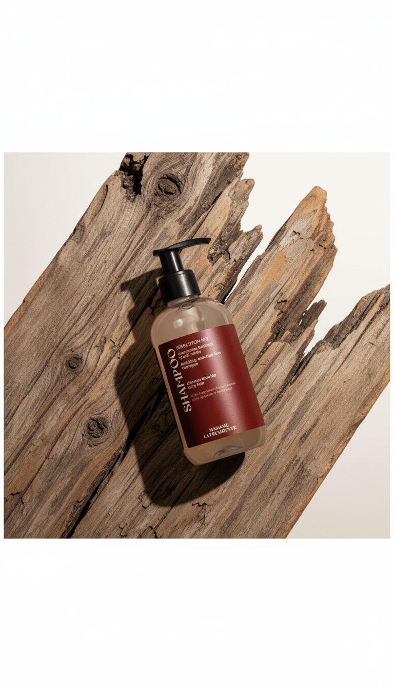 AI product shot of Shampoing Anti-chute et Fortifiant Cheveux Bouclés - Résolution N°5