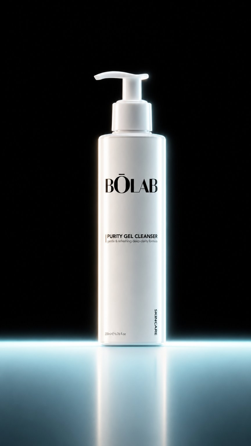 AI product shot of Purity Gel Cleanser
