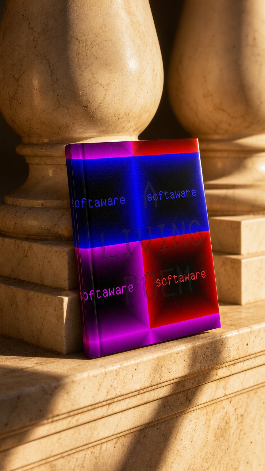 AI product shot of A LIVING POEM: THE CODEX