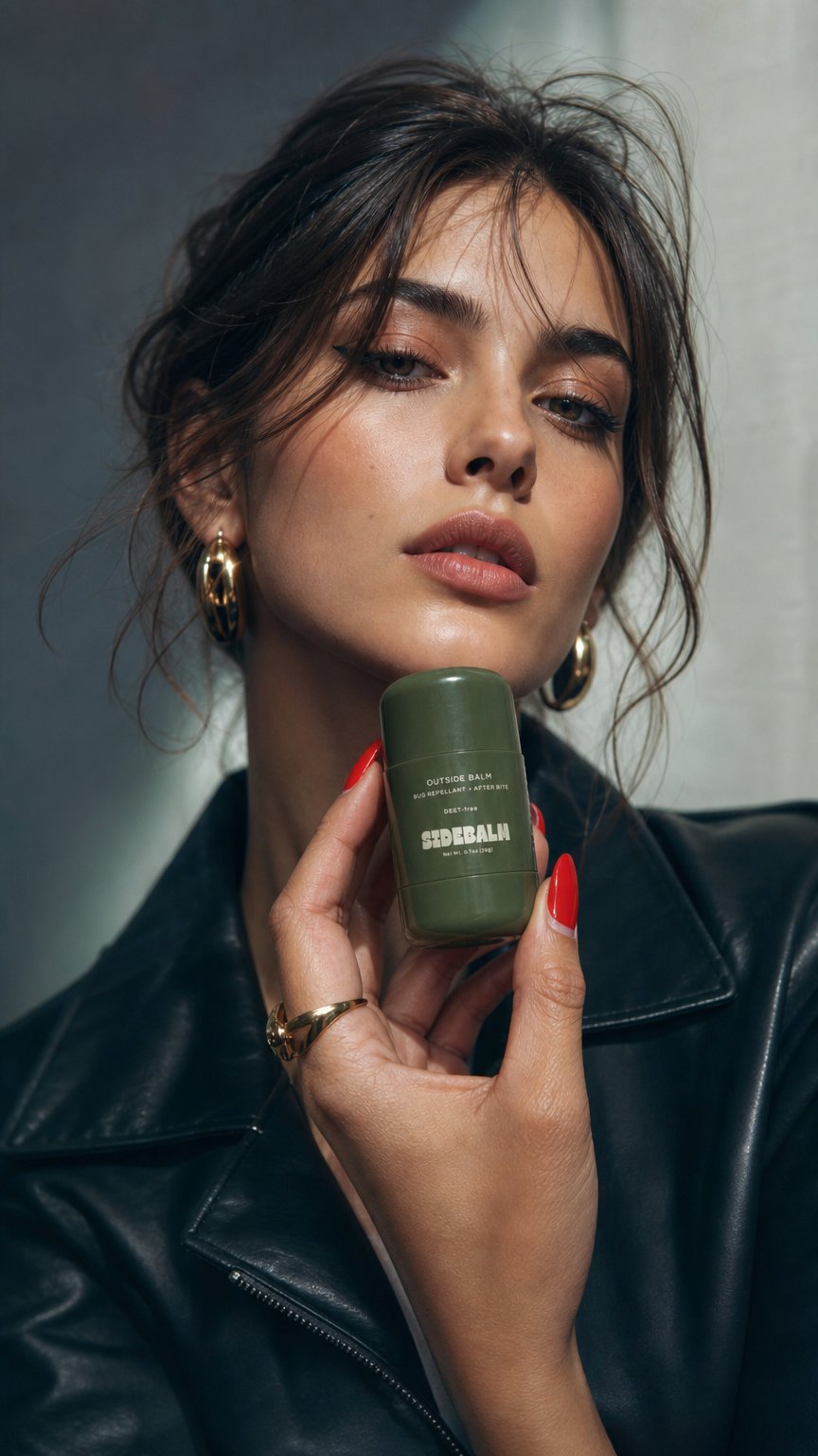 AI product shot of THE OUTSIDE BALM