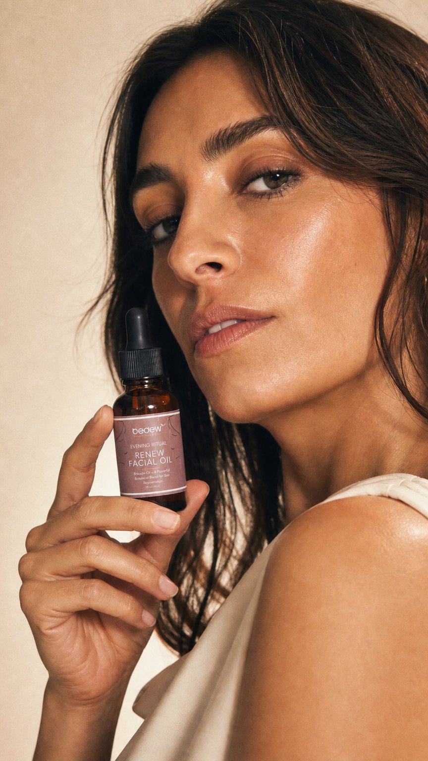 AI product shot of Renew Facial Oil – Smooths Fine Lines & Boosts Radiance (2% Bakuchiol)
