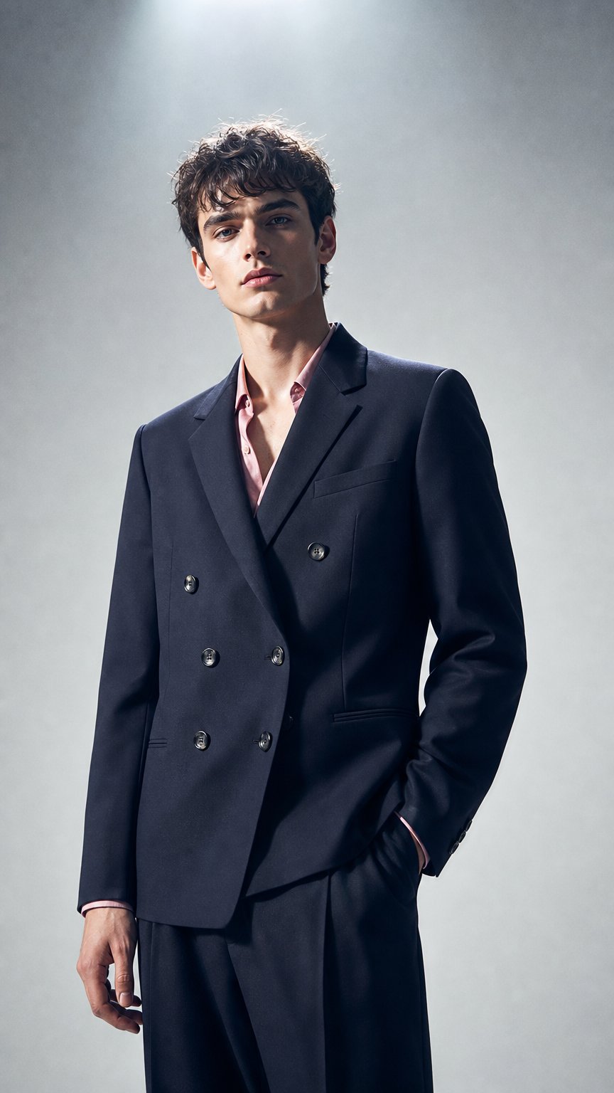 AI product shot of SUIT SALON