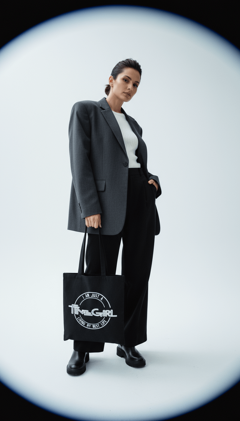 AI product shot of Free Tote Bag