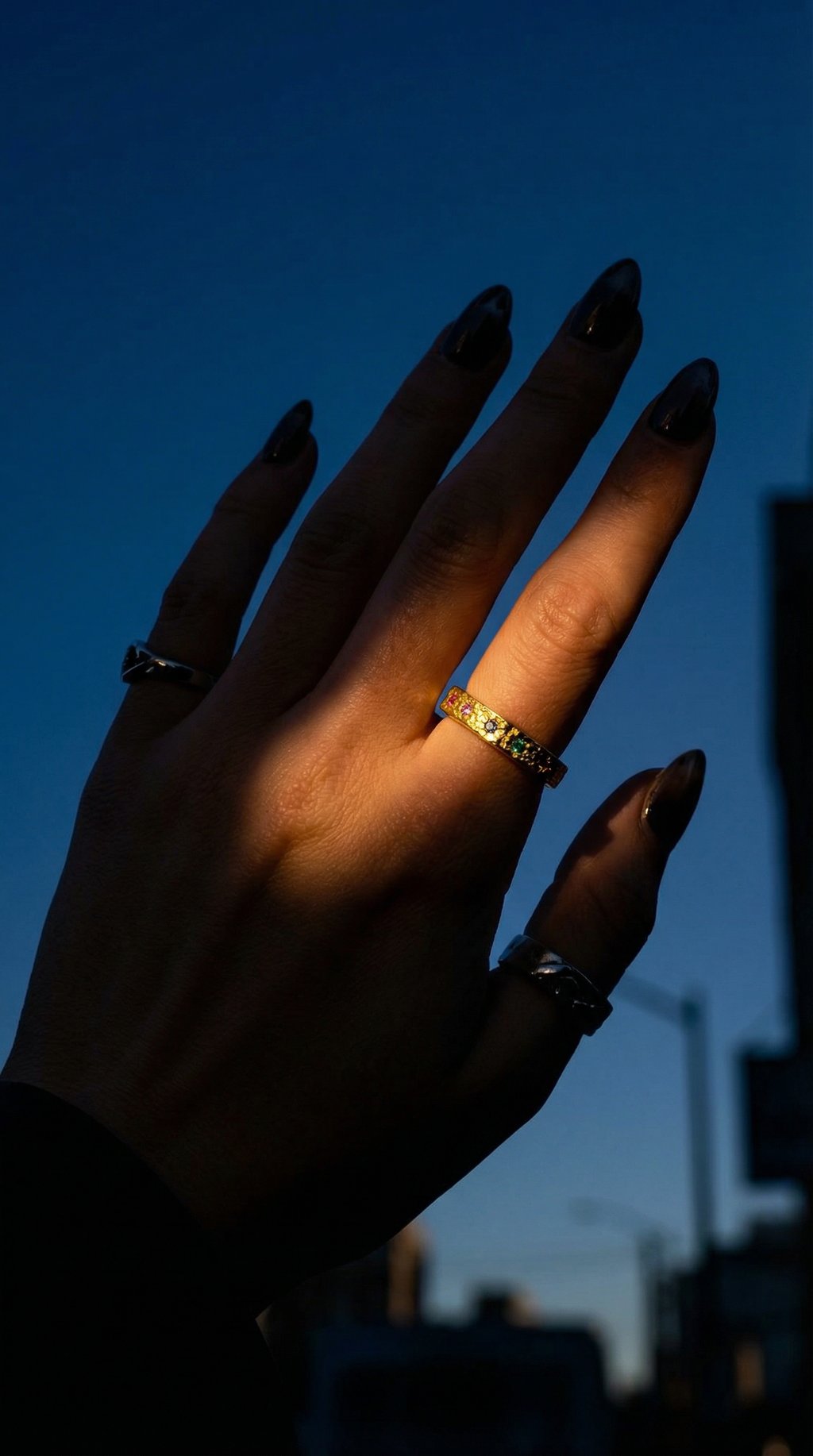 AI product shot of Enchanted Ring