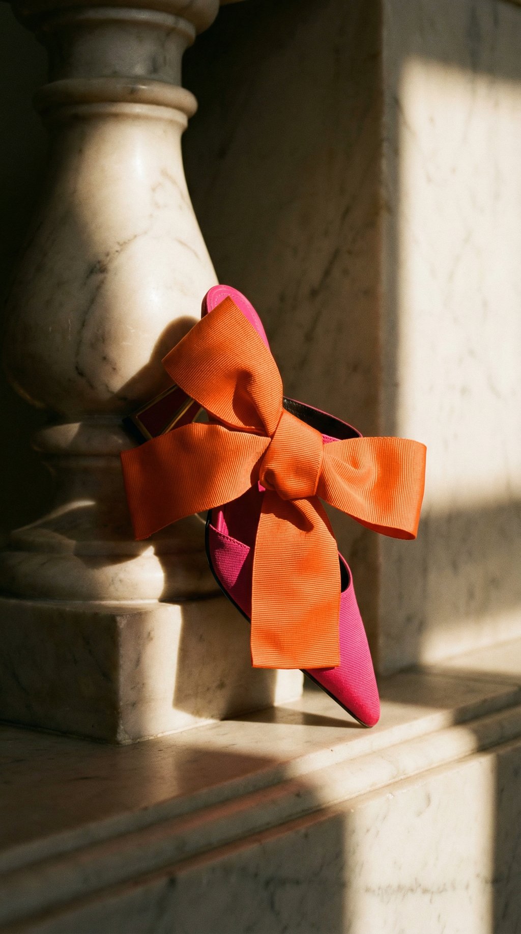 AI product shot of Zestra Mules