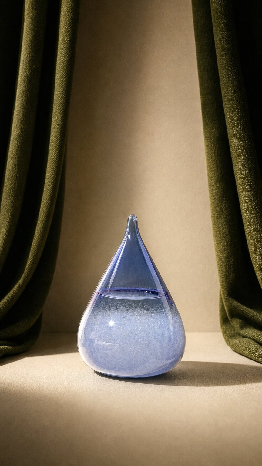 AI product shot of Weather Changing Water Droplets