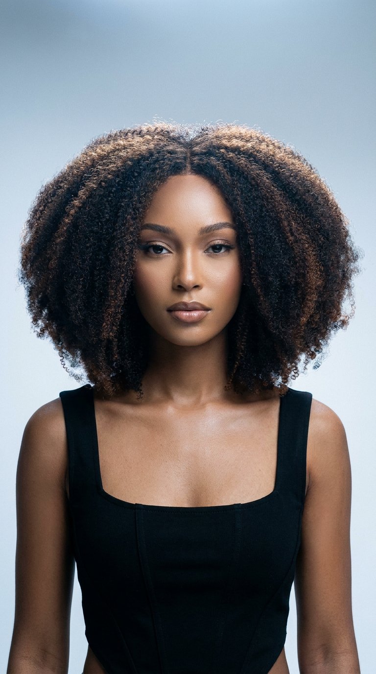 AI product shot of Cinnamon Soul BYE BYE Leave-Out™ Thin Part Wig