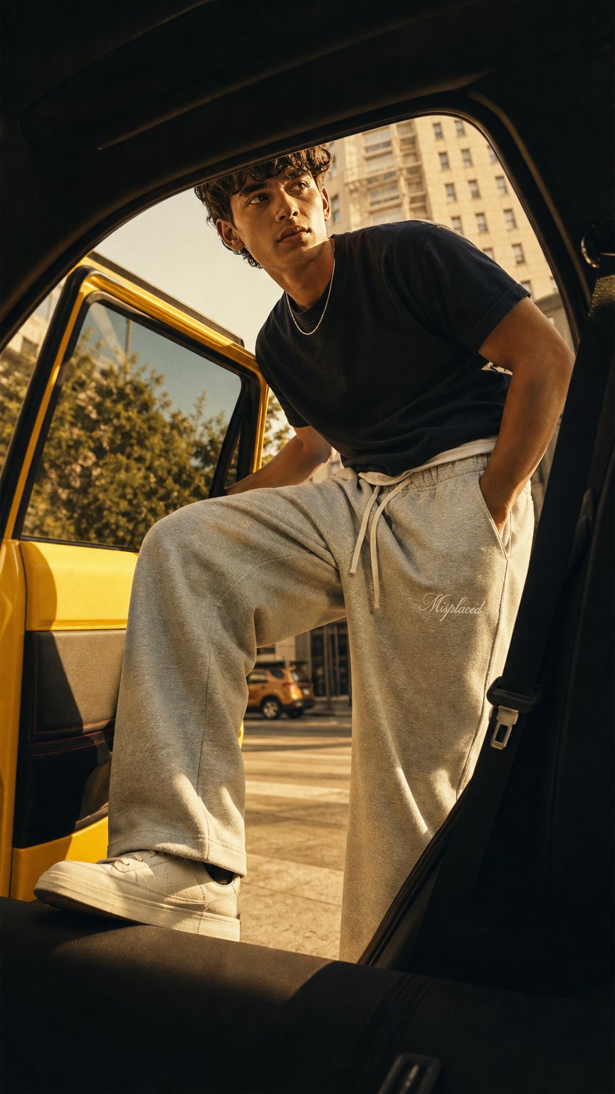 AI product shot of Misplaced Simple Sweats