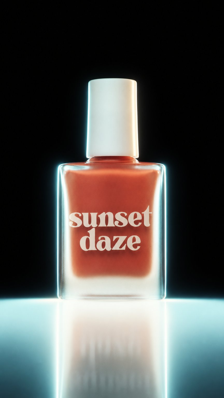 AI product shot of Liquid Rays Blush
