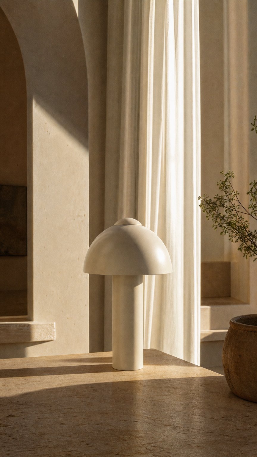 AI product shot of Globen Lighting Bordslampa Buddy 23 Sand