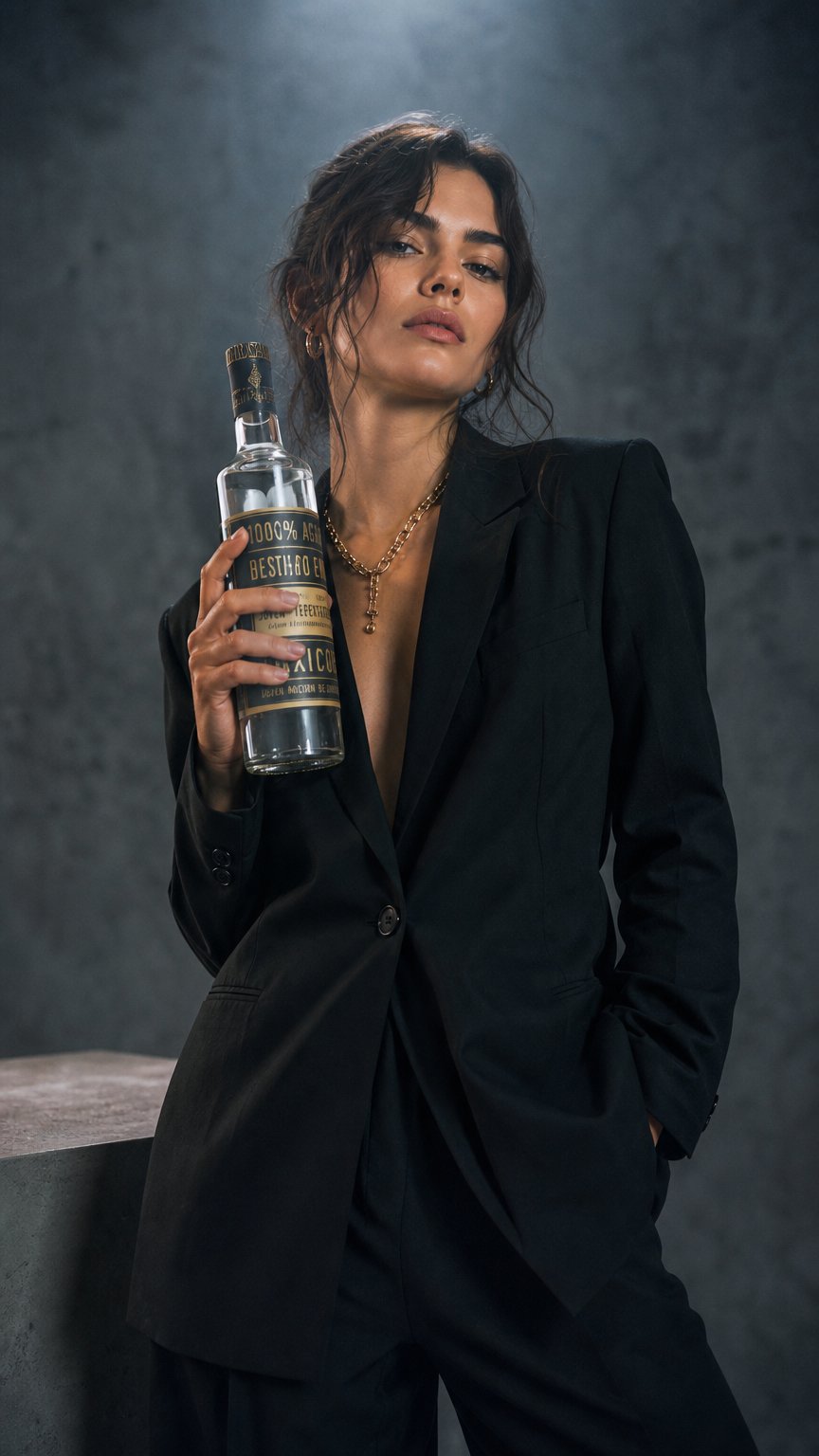 AI product shot of Wild Ones Tepextate Mezcal
