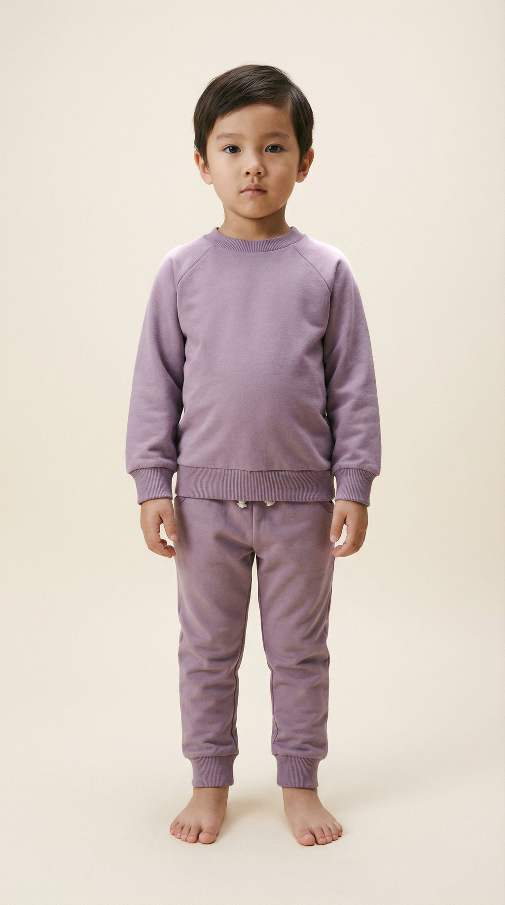 AI product shot of The Rue Jogger Set - Lavender