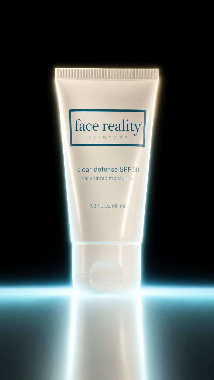 AI product shot of Face Reality Cran-Peptide Cream
