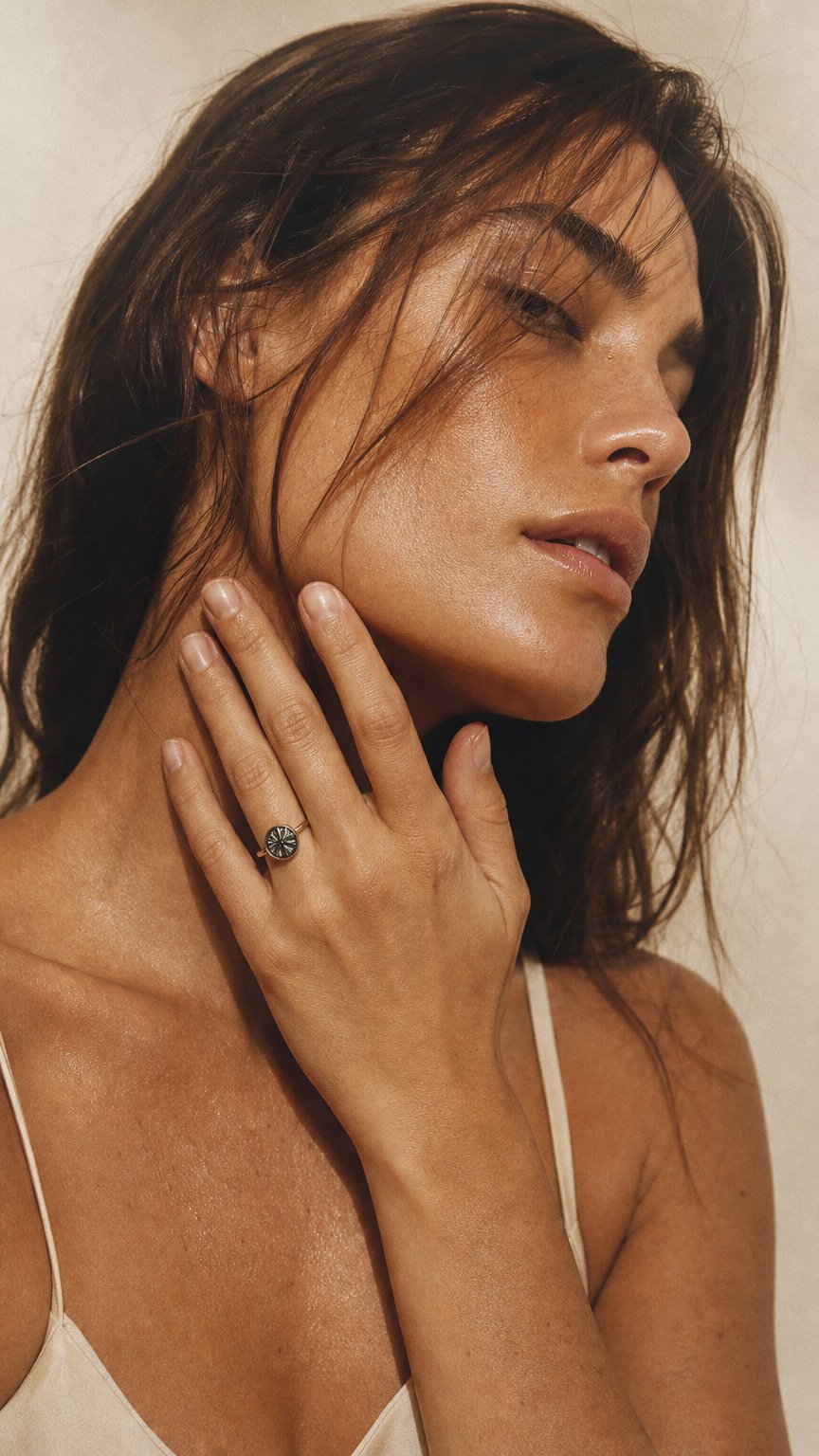 AI product shot of The Opihi Ring