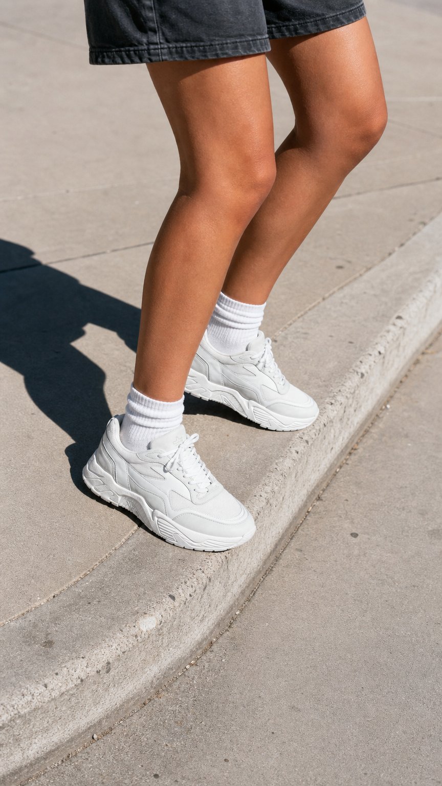 AI product shot of Hollen Super - Triple White
