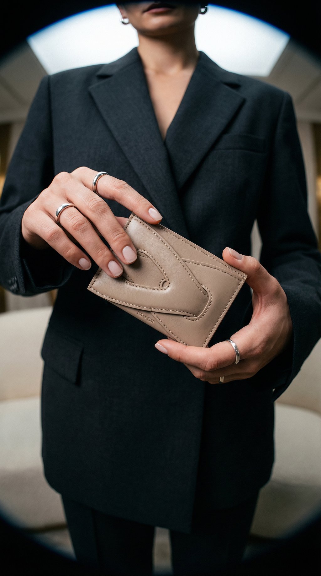 AI product shot of Nodde Card Holder