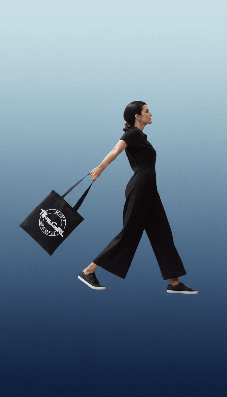 AI product shot of Free Tote Bag