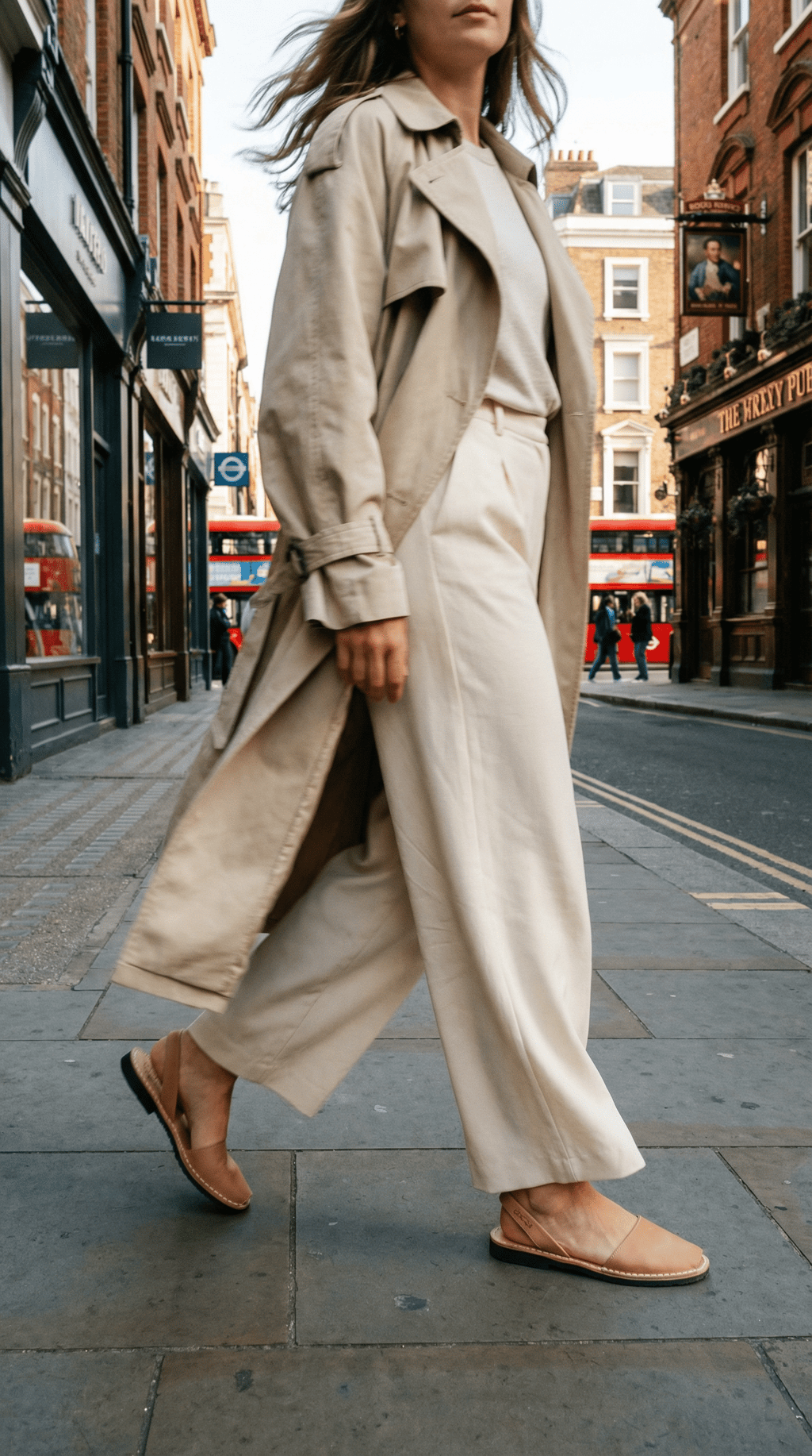 AI product shot of Classic Avarca in Caramel Leather