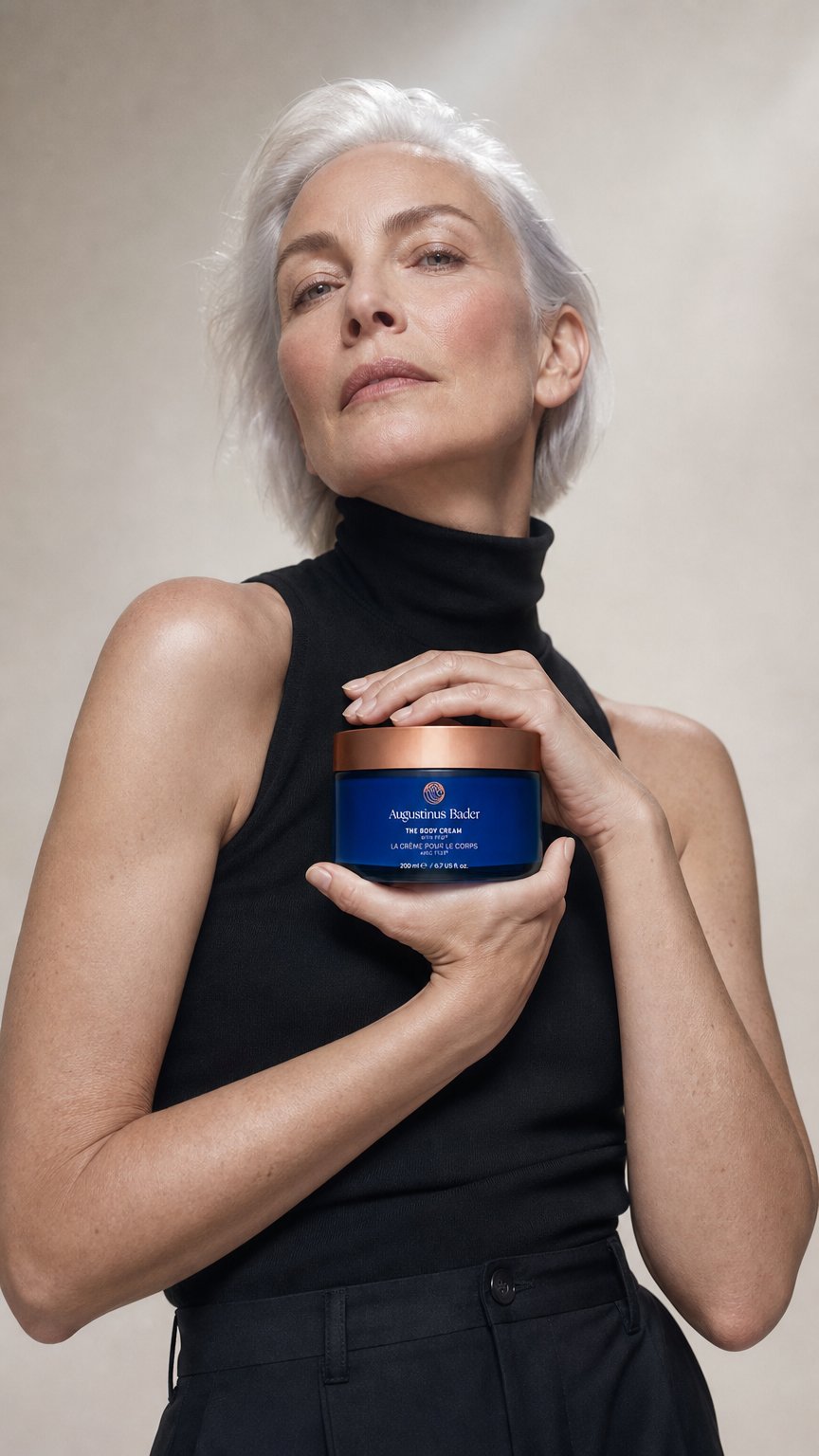 AI product shot of The Body Cream (200ml)