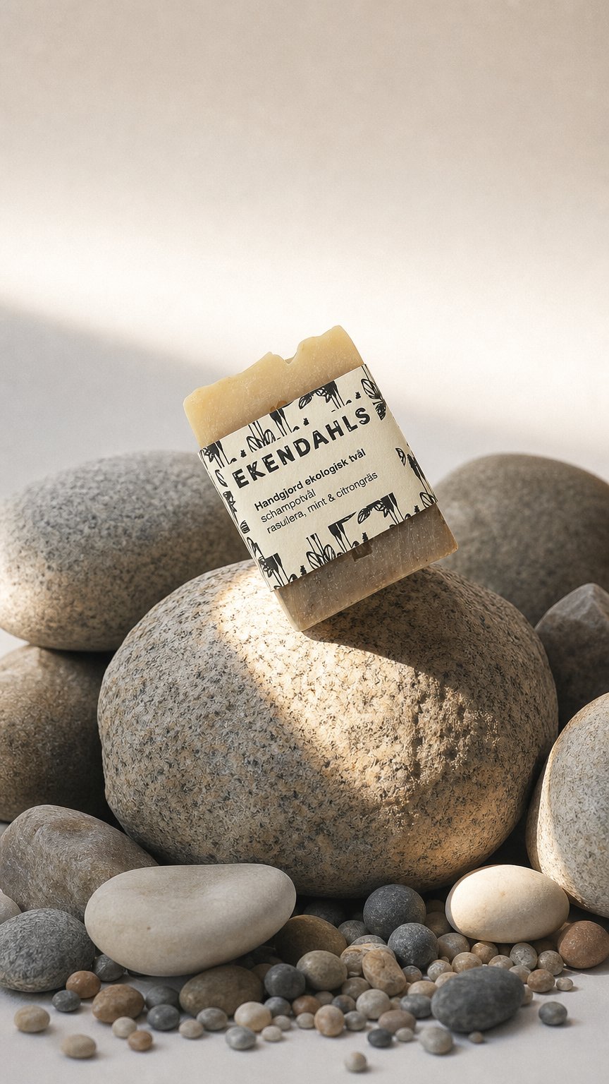 AI product shot of Ekendahls | Rasullera, Mint och Citrongräs