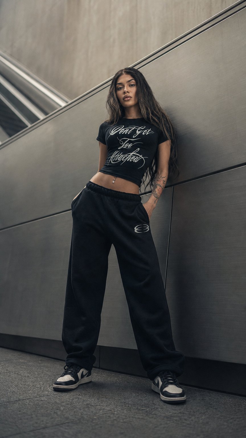 AI product shot of Statement Baby Tee