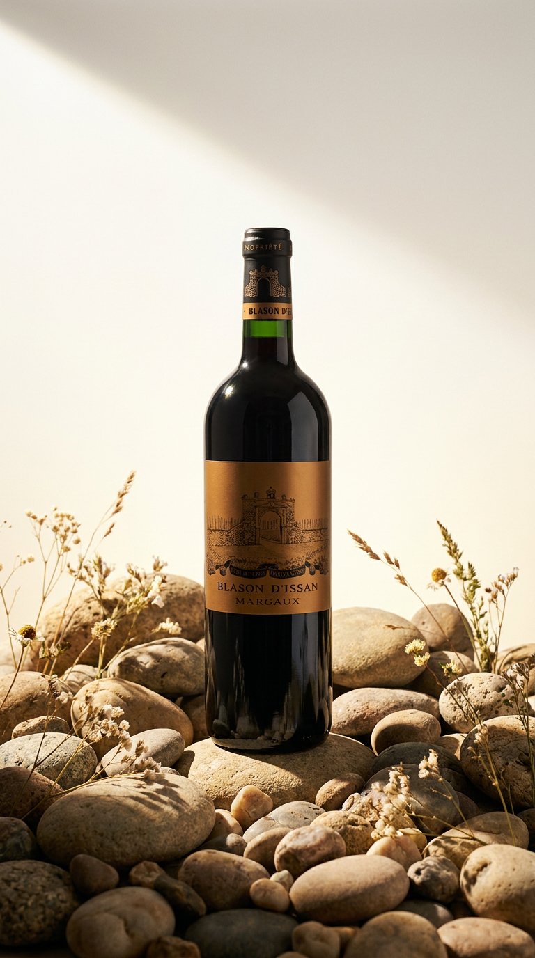 AI product shot of Blason d'Issan