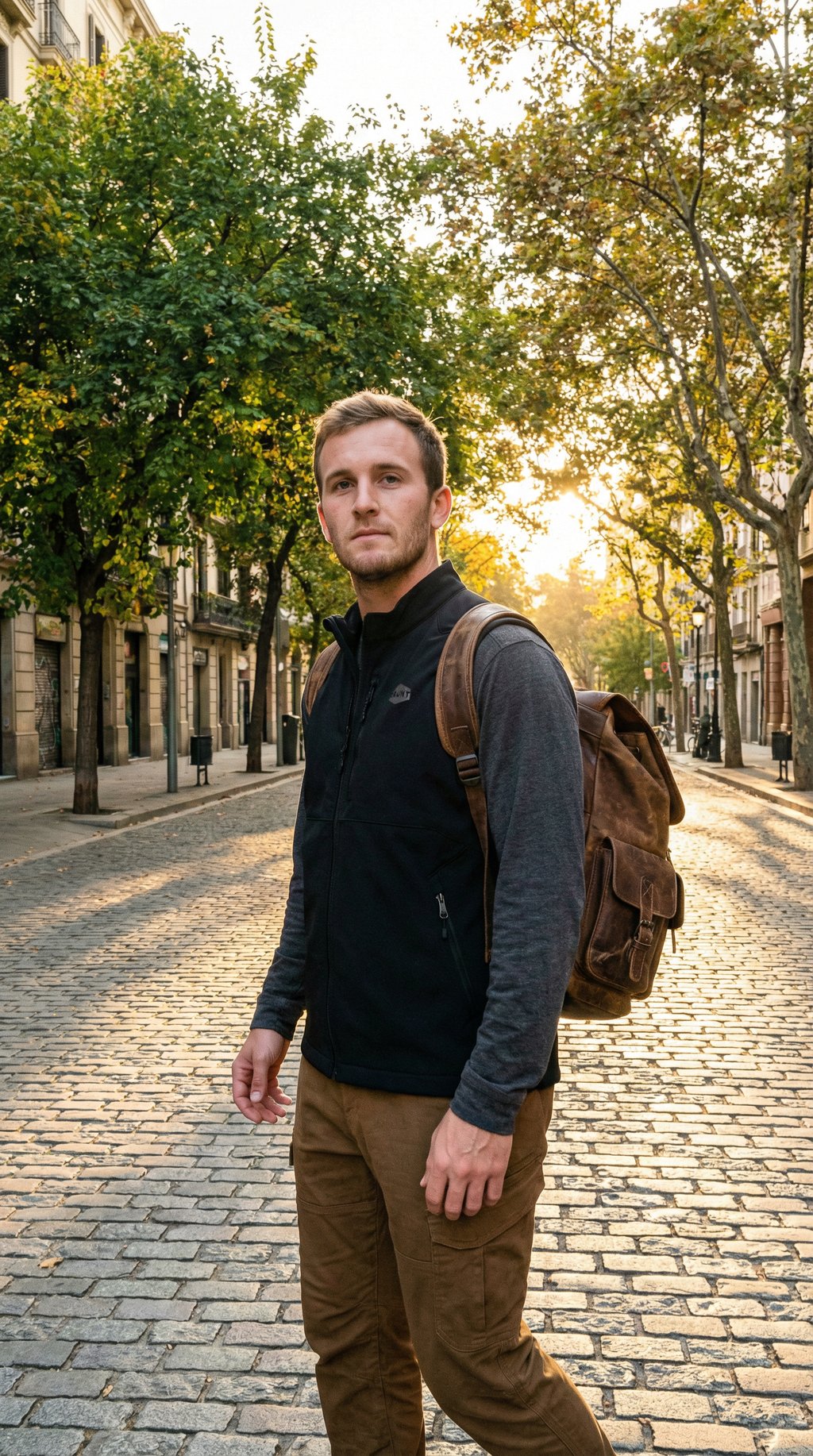 AI product shot of The Wright Tech Vest