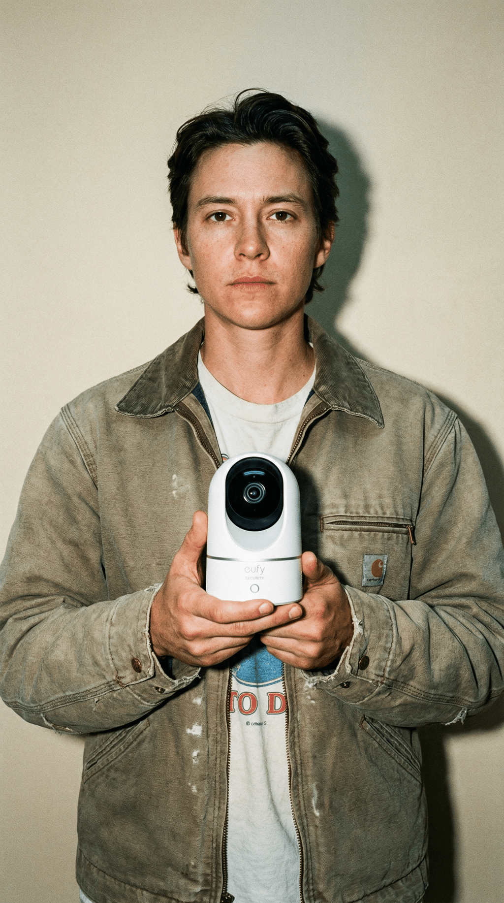 AI product shot of eufy Security Indoor Cam E220, 2K Indoor Surveillance Camera