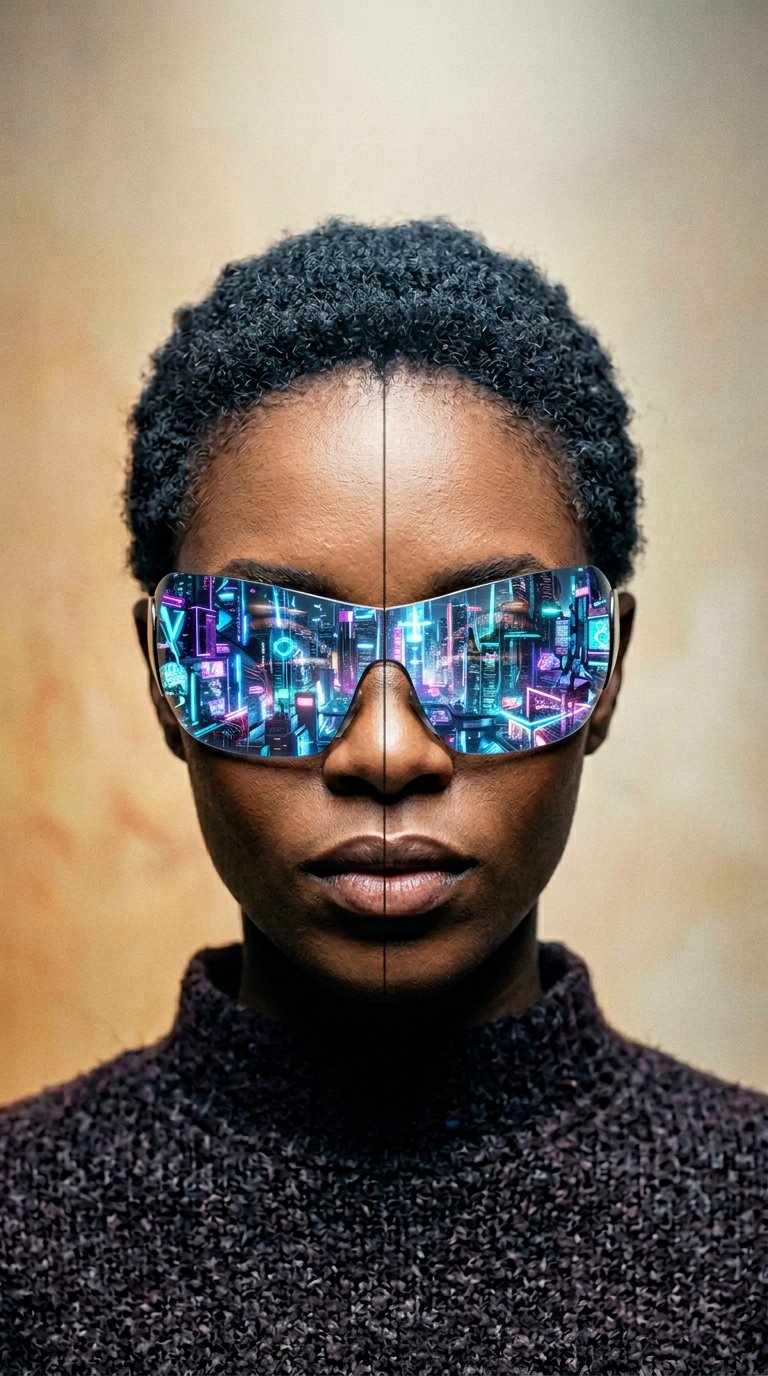 AI product shot of Prada Women's Black and Silver Sunglasses