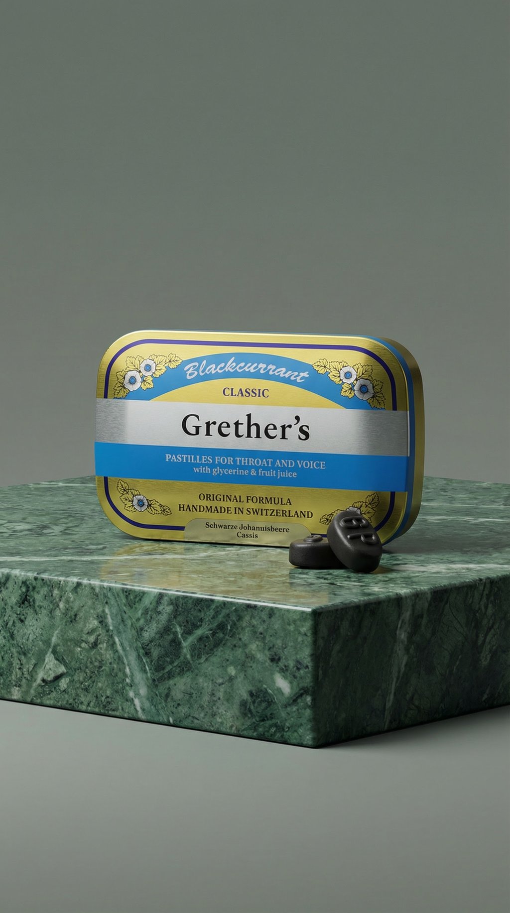 AI product shot of Classic Blackcurrant