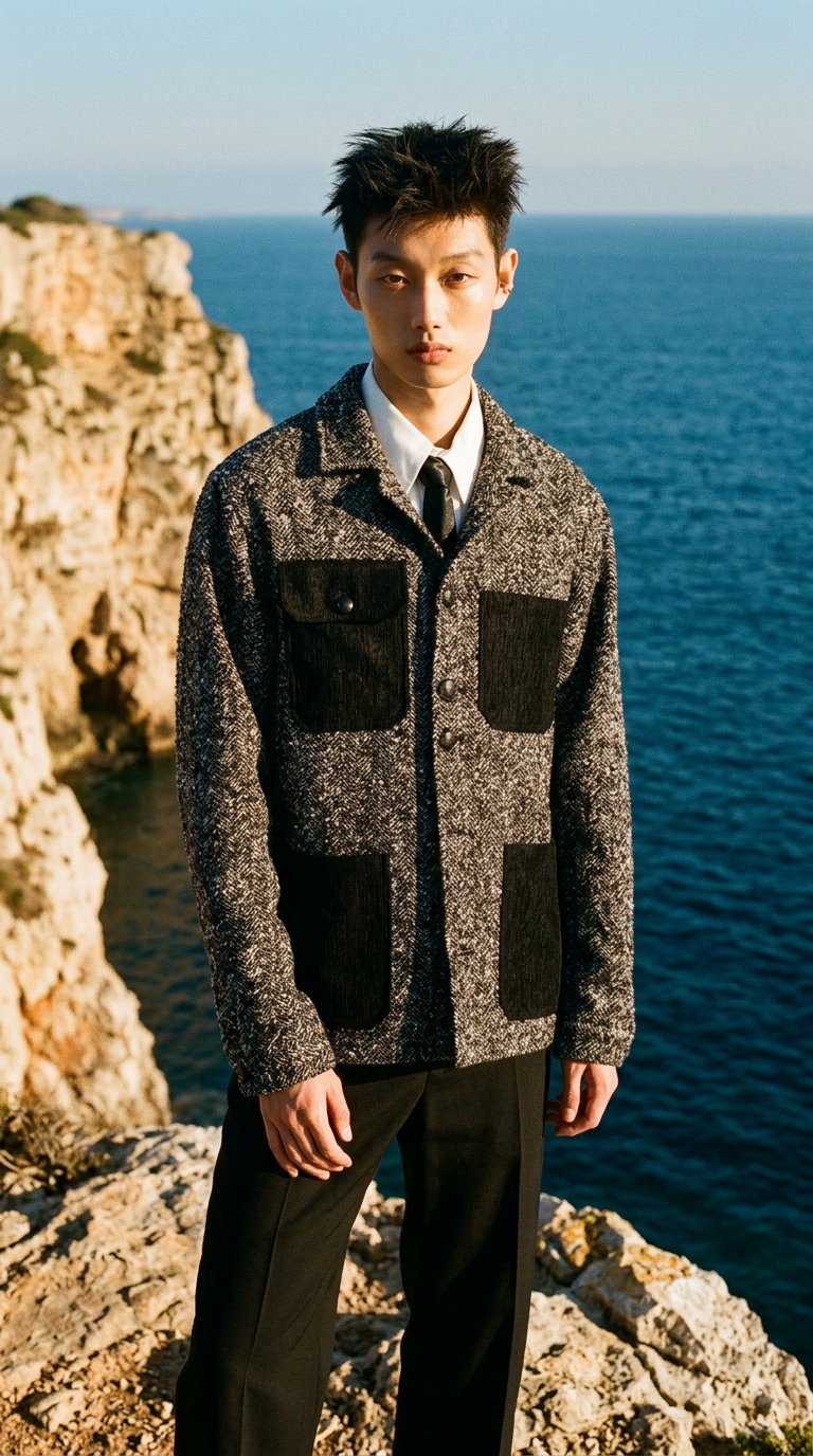 AI product shot of RUTH Worker Jacket