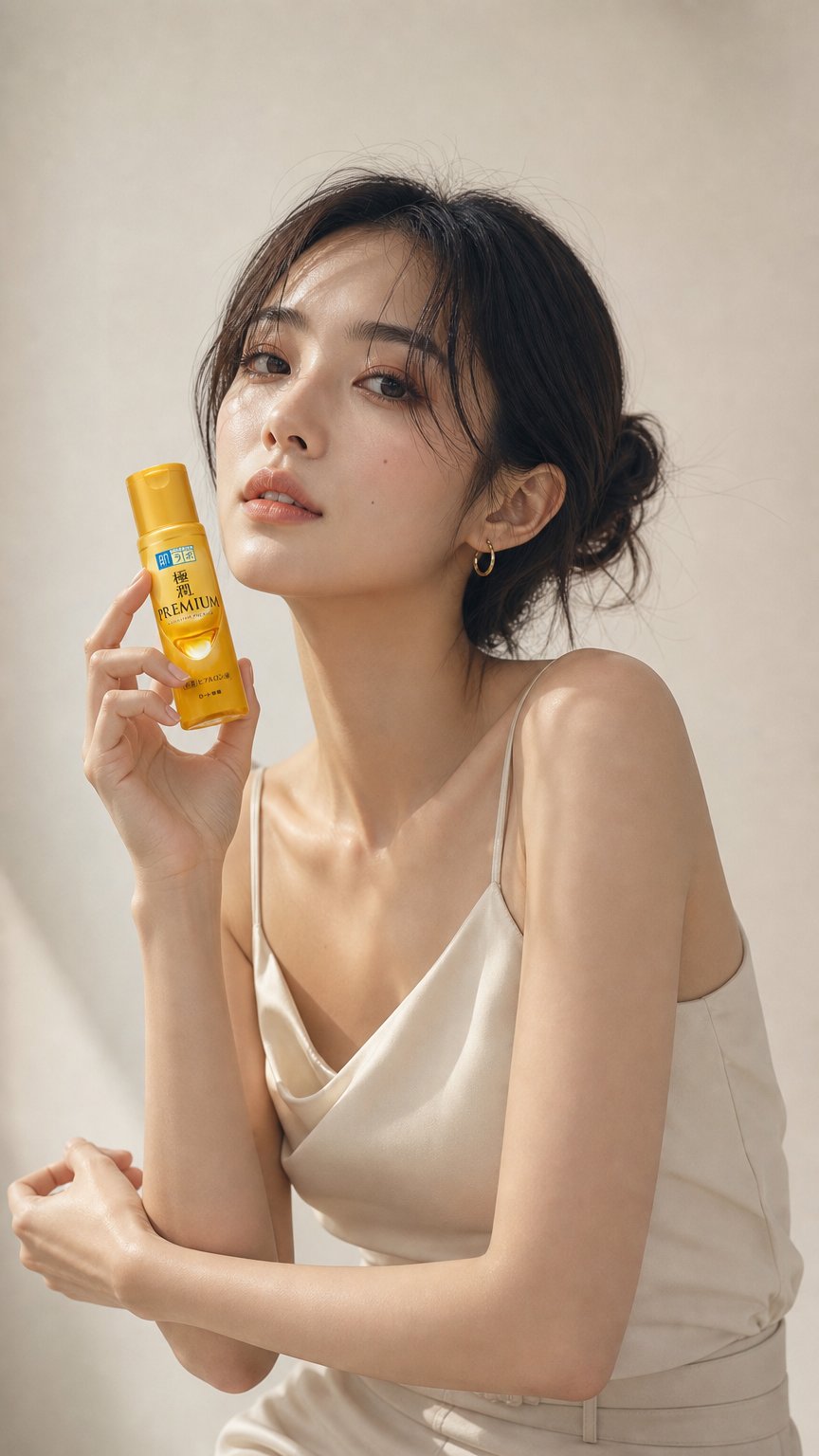 AI product shot of Hada Labo Gokujyun Premium Hyaluronic Acid 170ml