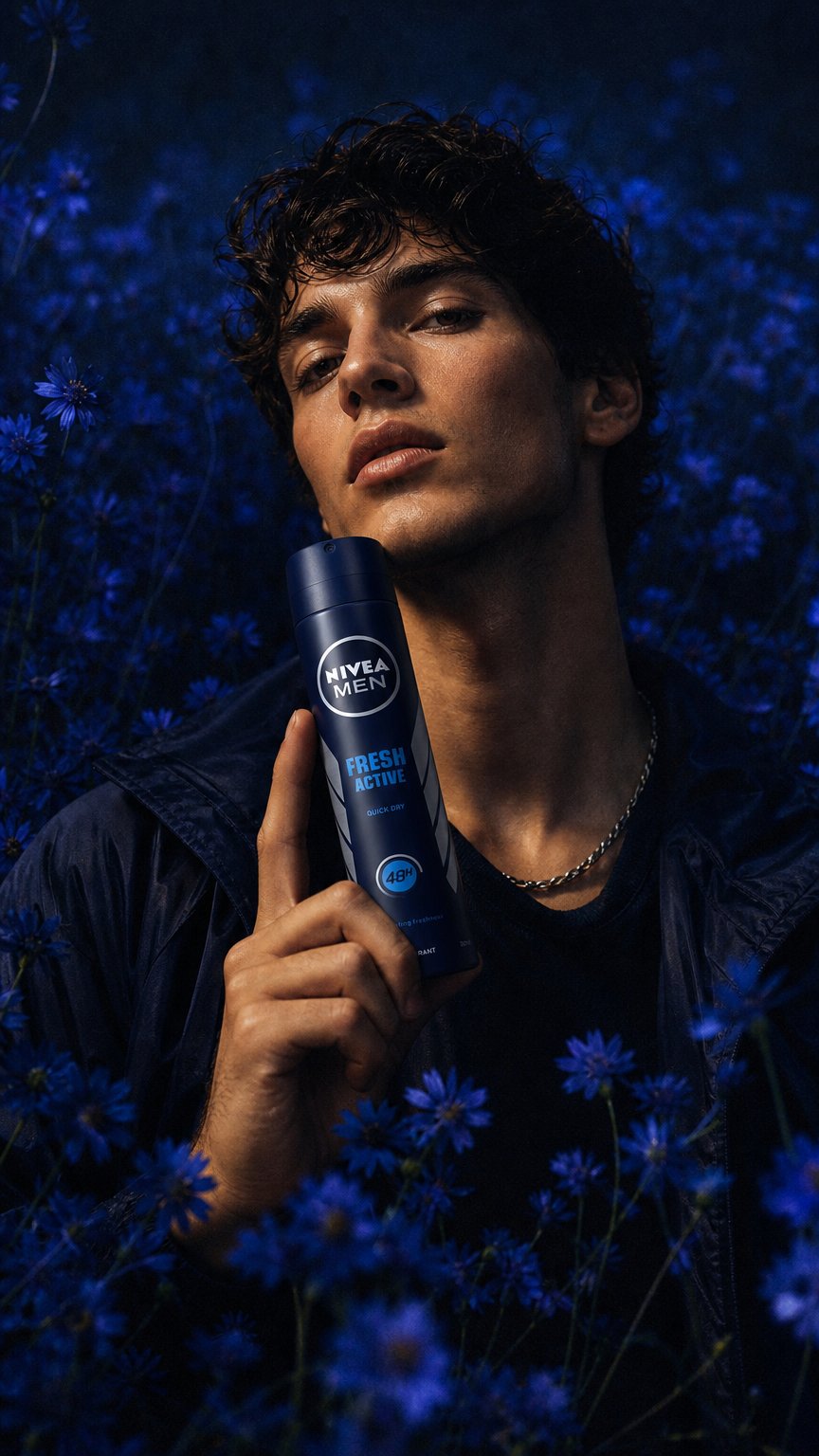 AI product shot of FRESH ACTIVE DEODORANT