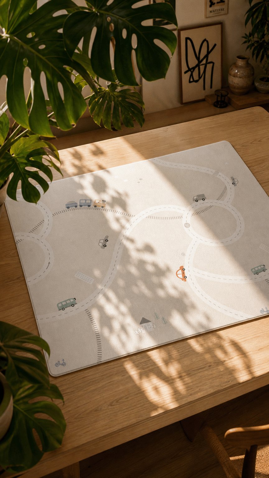 AI product shot of Lilleby | Mono & Playroad