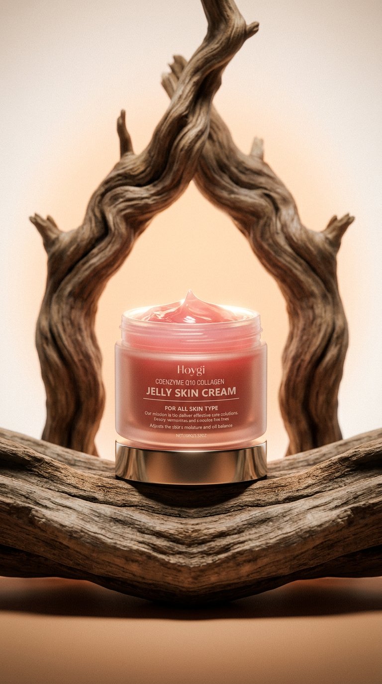 AI product shot of LaLume Collagen Jelly Cream