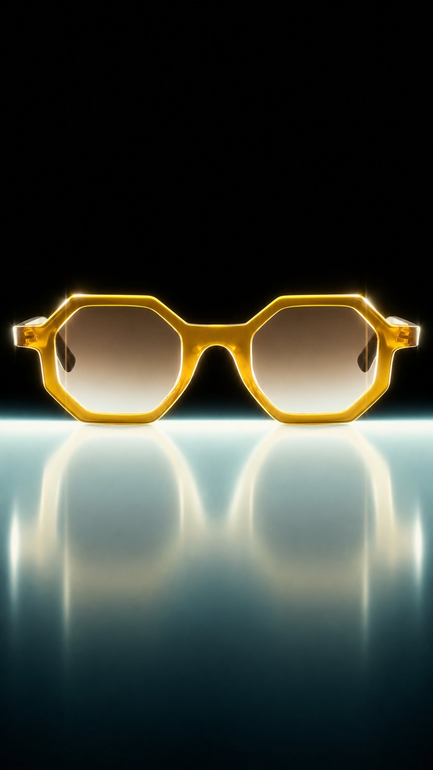AI product shot of Óculos de Sol Redondo Ventura SV3035