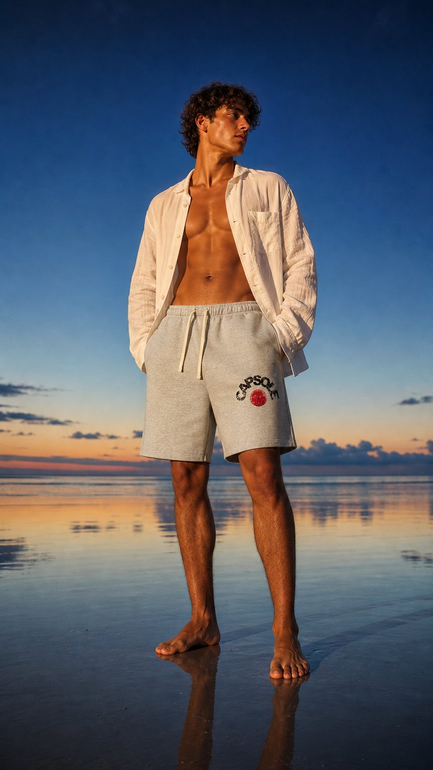 AI product shot of "BOTTLE CAP SWEATS"