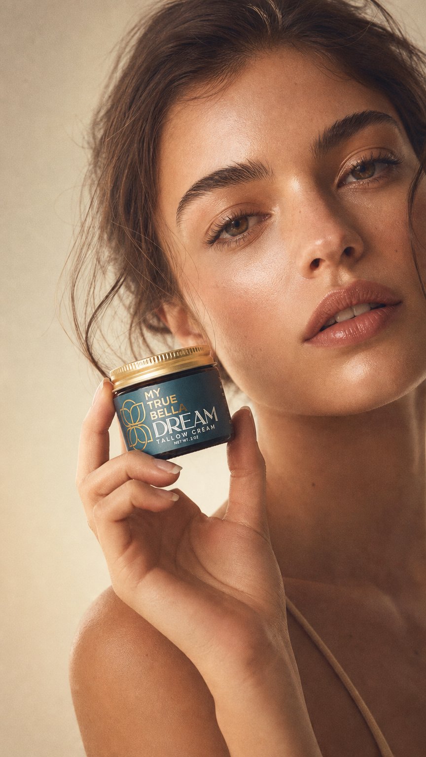 AI product shot of DREAM Tallow Cream