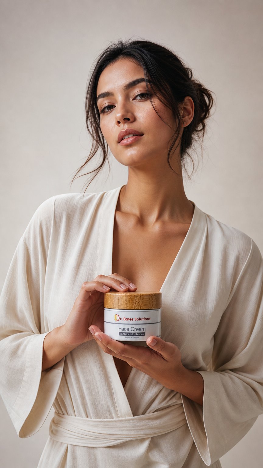 AI product shot of Face cream