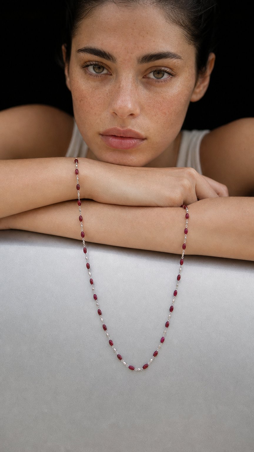 AI product shot of Necklace C7038