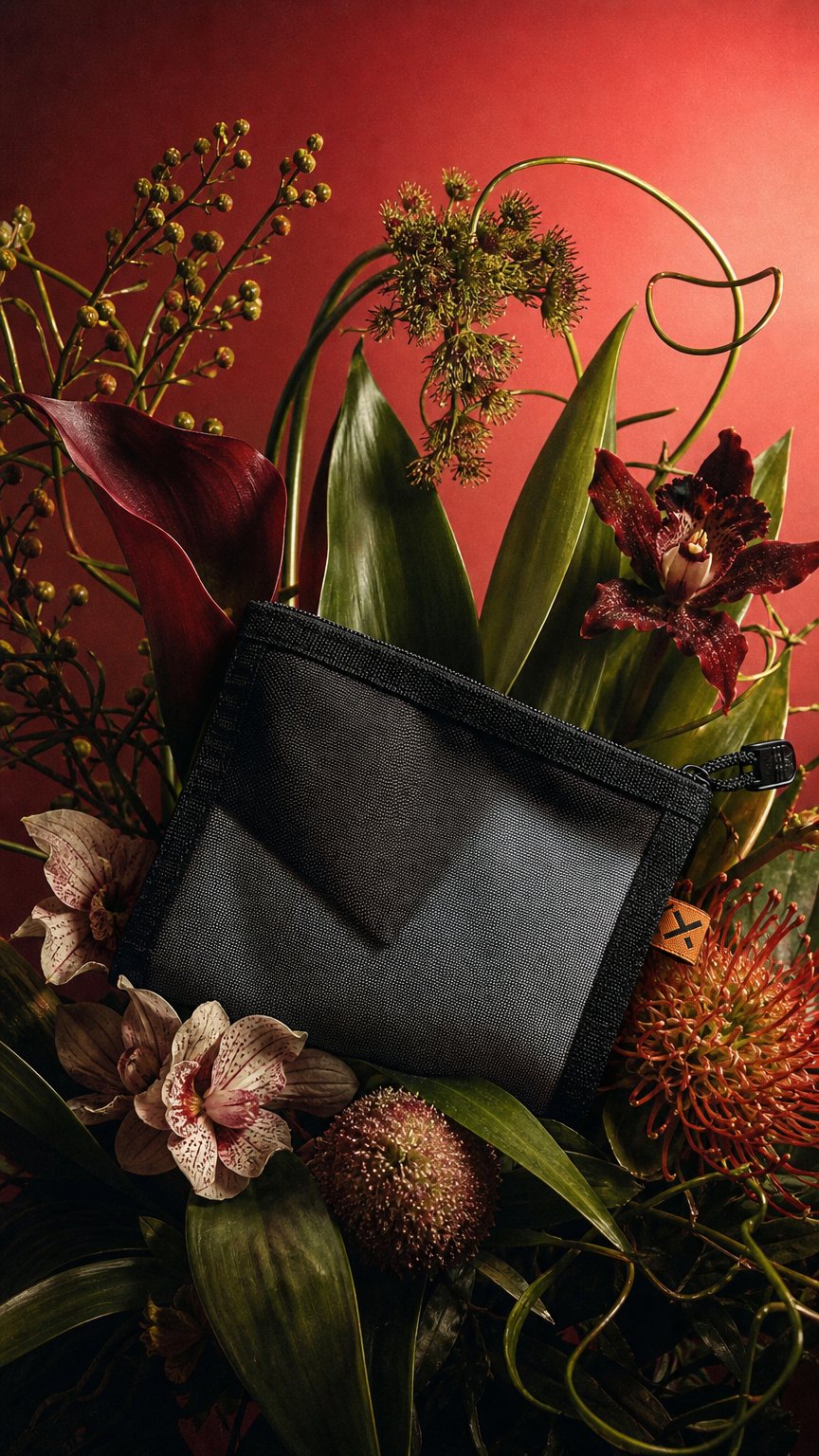 AI product shot of Braid After-Care Pouch