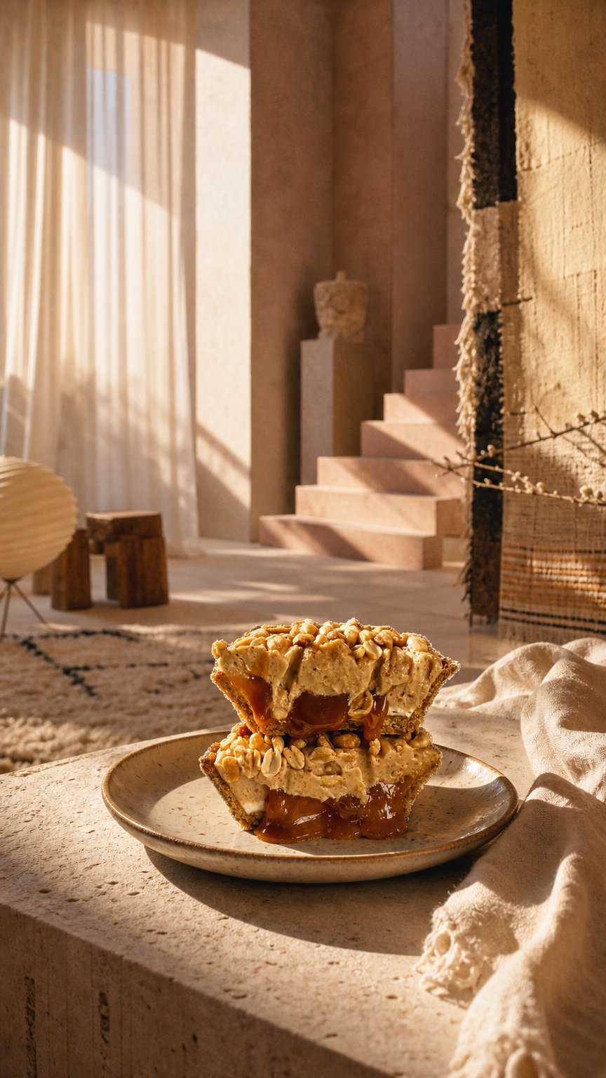 AI product shot of Gertie's Peanut Butter Pies