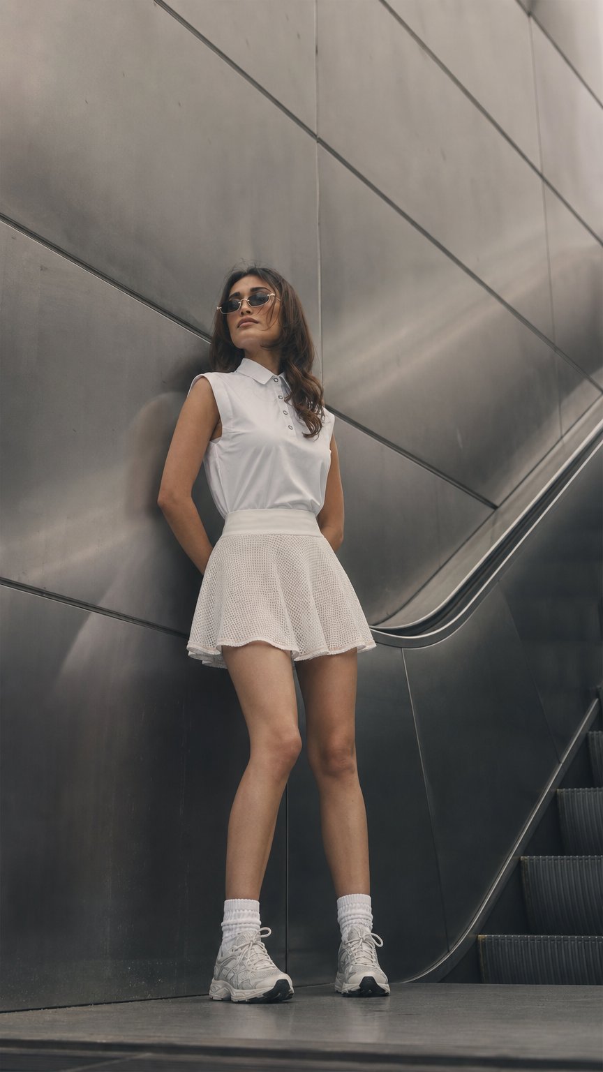AI product shot of Maddie Pleated Skirt