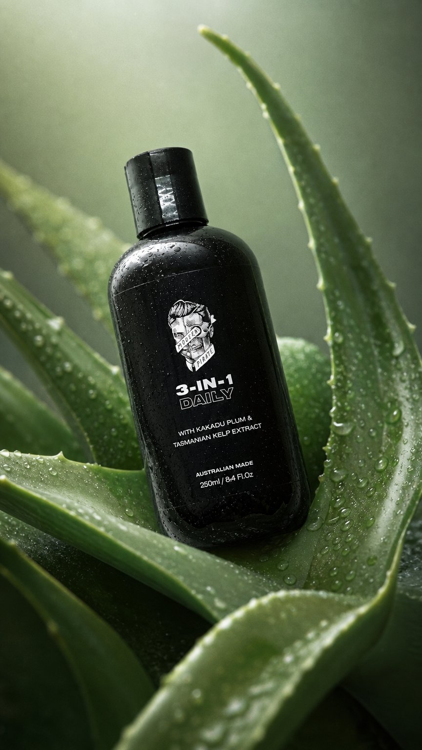 AI product shot of 3 IN 1 DAILY WASH