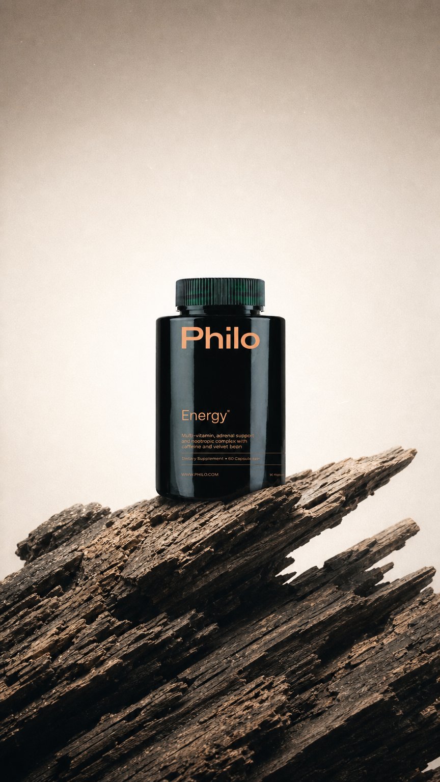 AI product shot of Philo Energy